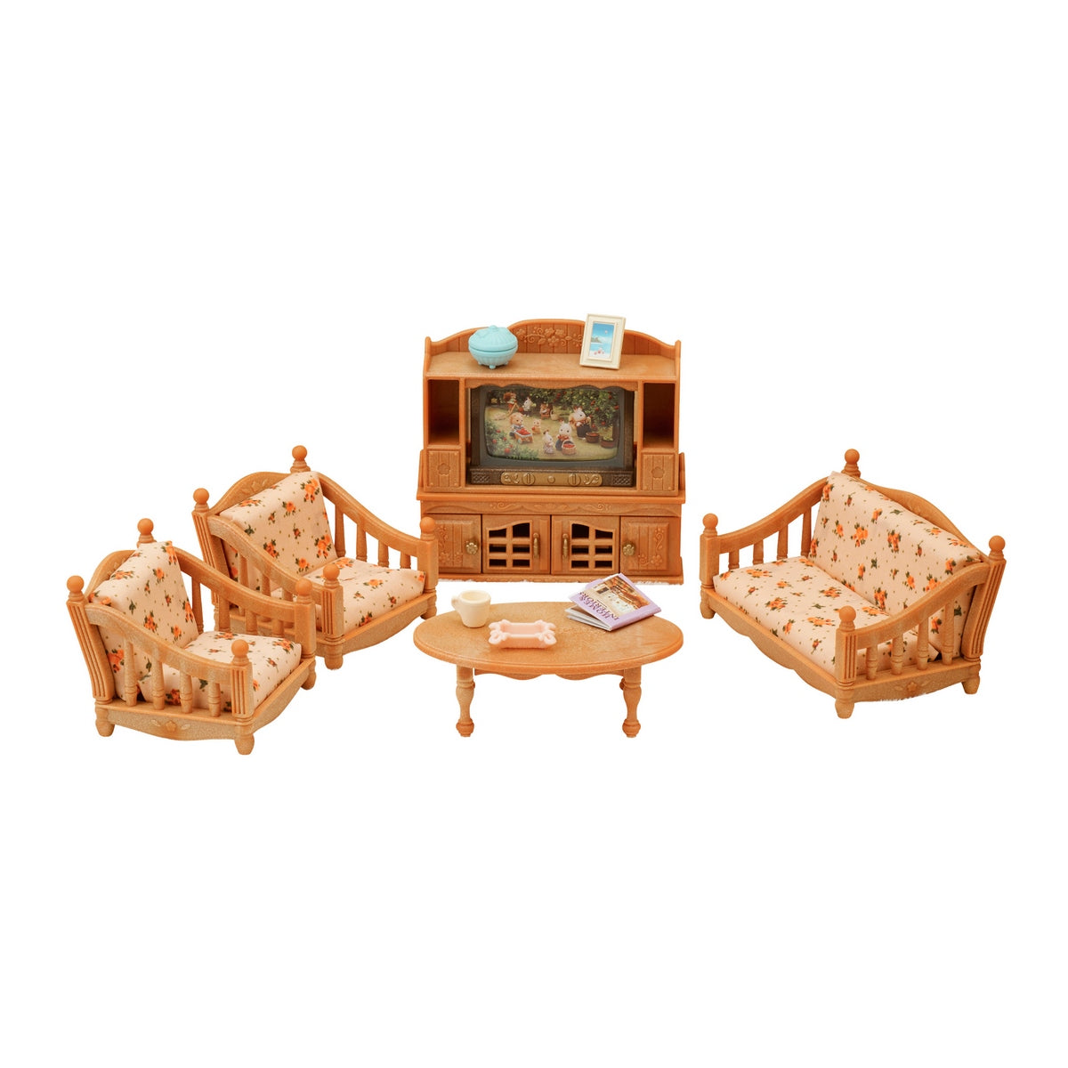 Set Salón De Hogar Sylvanian Families